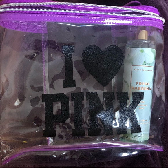 Donating! HP🎉 PINK VS makeup 💄 bag! - Picture 3 of 7